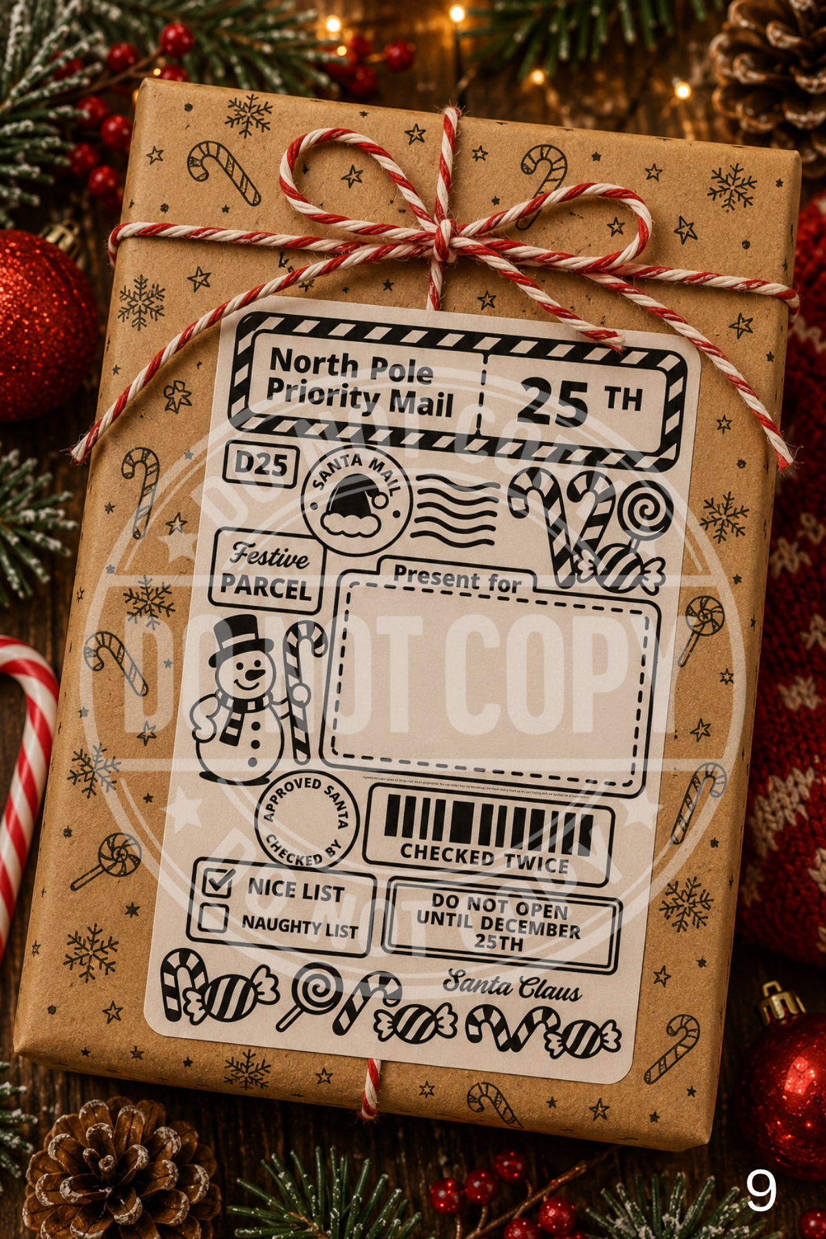 Custom Christmas Labels