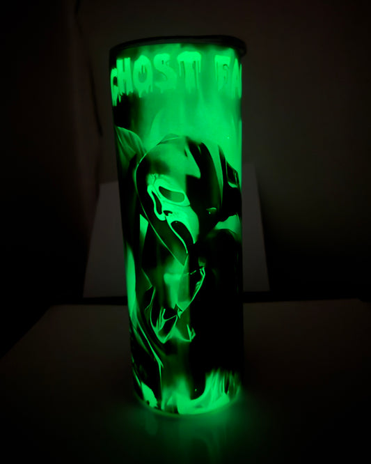 Ghost Face Glow In The Dark 20oz Tumbler