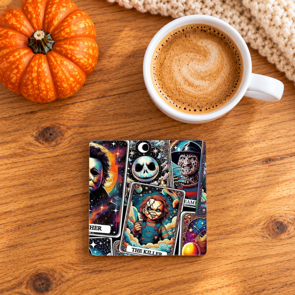 Horror Crew Cermaic Coaster