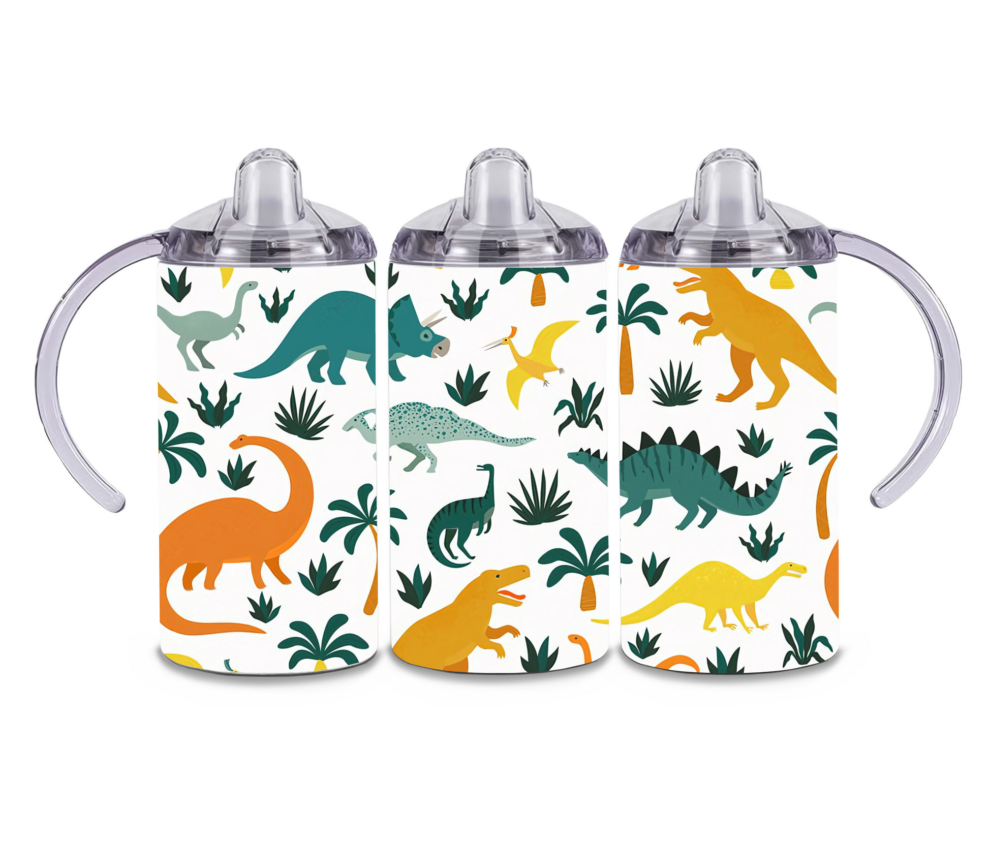Dinosaur 12oz Sippy Cup - Serpent Creations