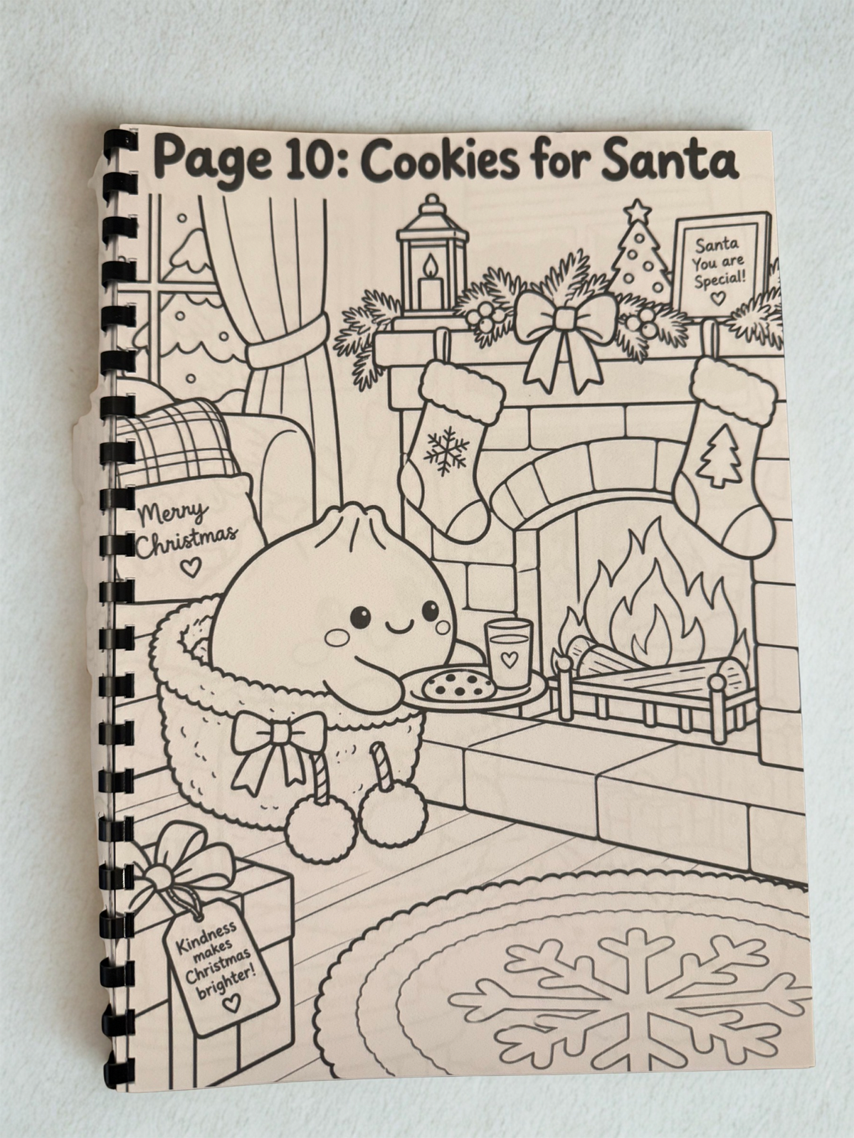 Poppy The Festive Dumpling Colouring Book