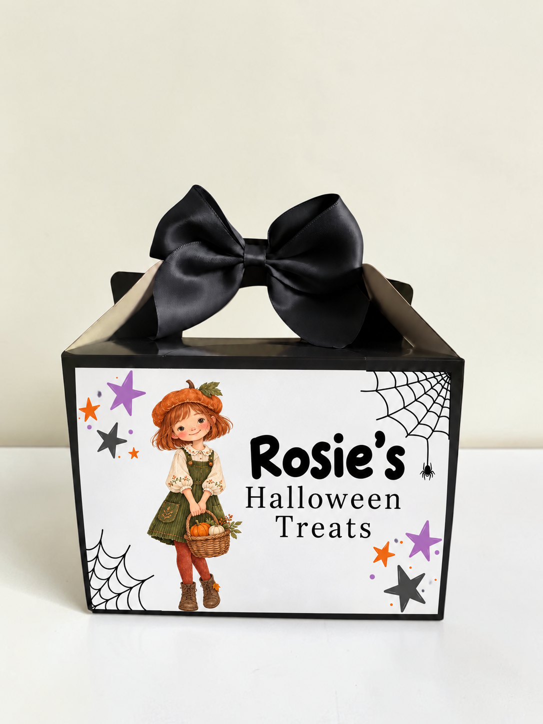 Personalised Halloween Treat Box