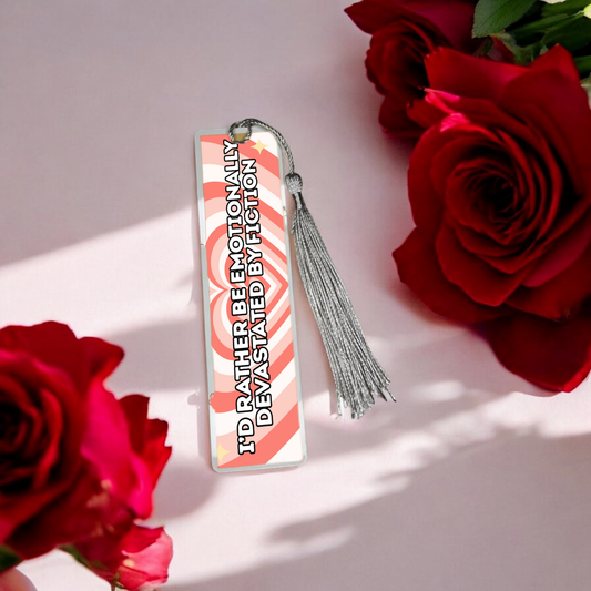 Emotionally Devastated 12cm x 4cm Bookmark