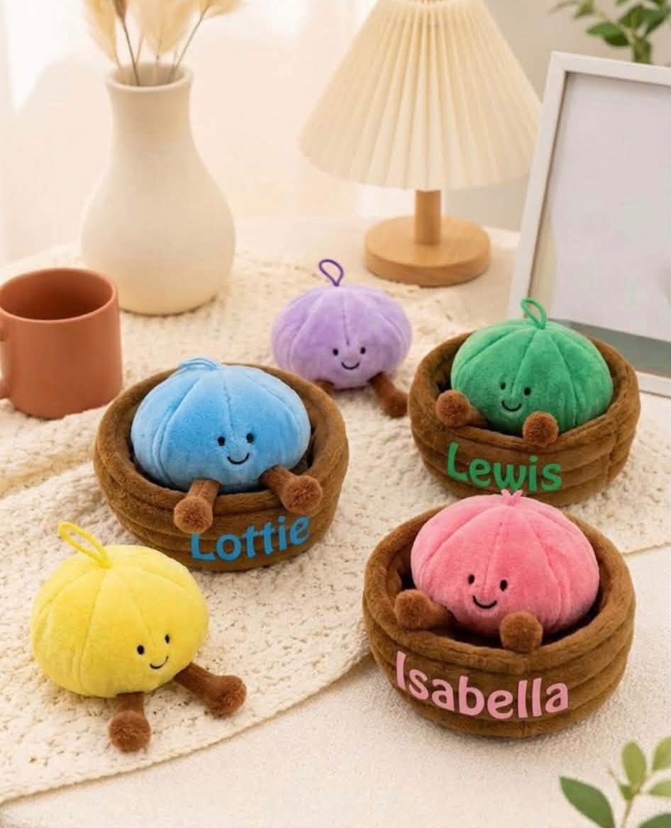 Personalised Plush Dumplings