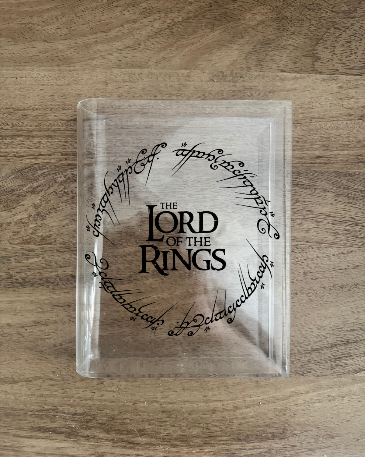 LOTR 1 Book Vase