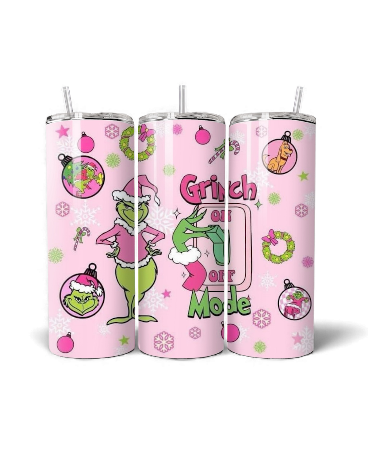 Grinch Mode 20oz Tumbler