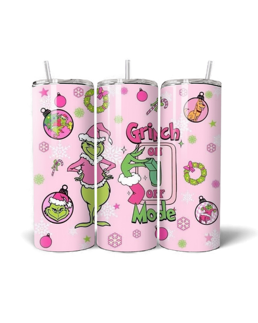 Grinch Mode 20oz Tumbler