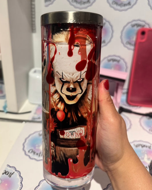 Horror Squad Blood Drip Snowglobe 20oz Tumbler