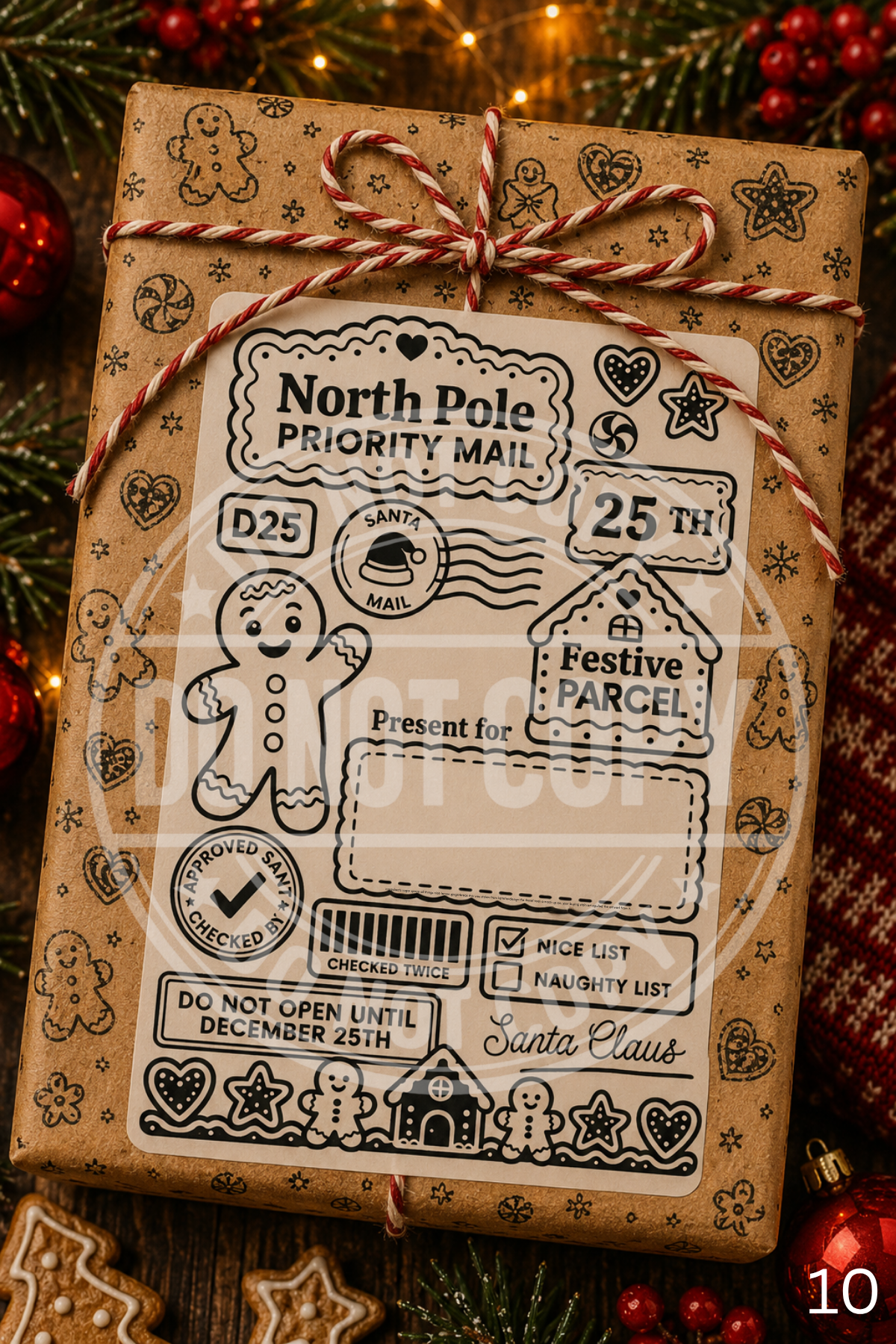 Custom Christmas Labels