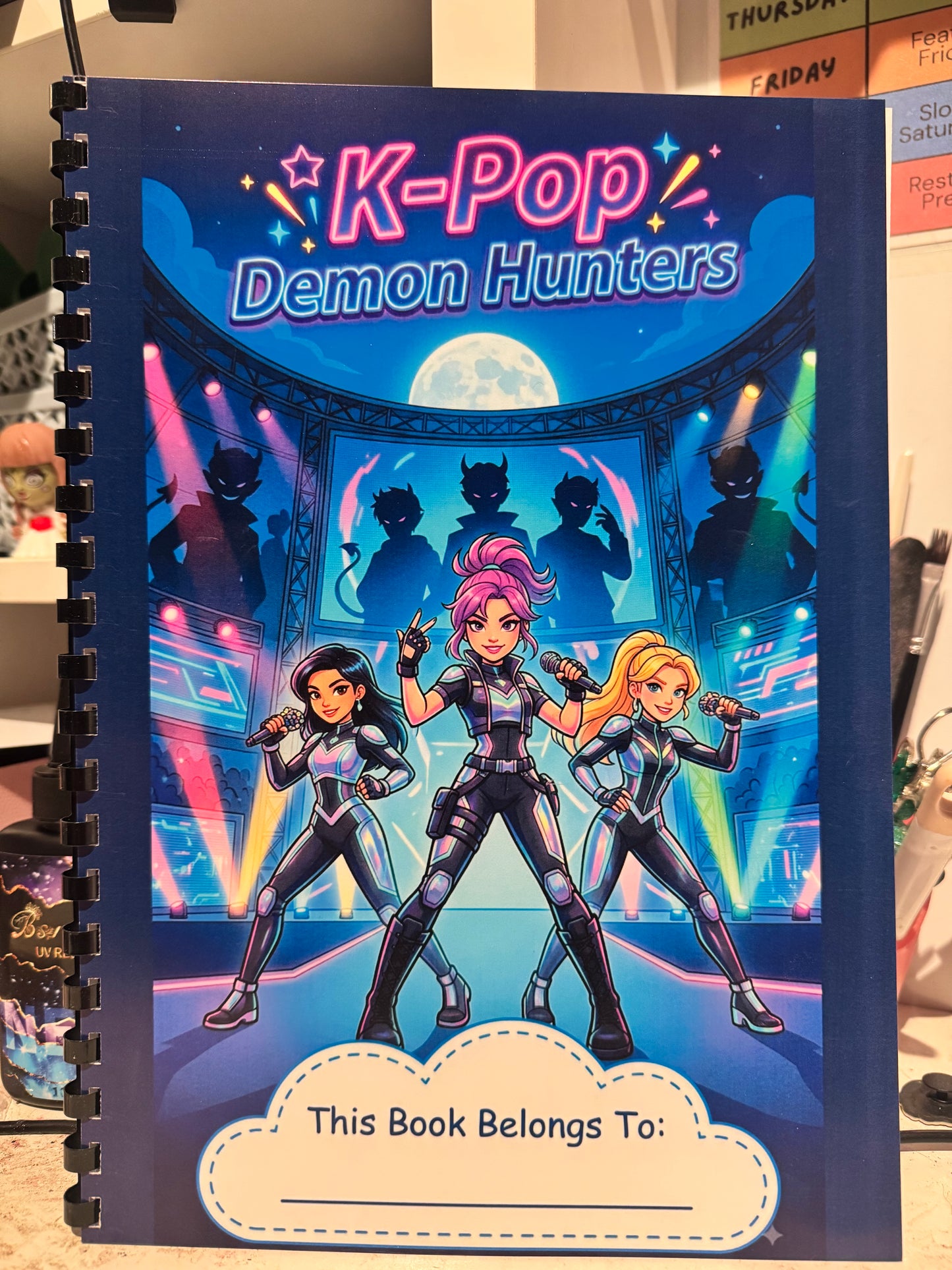 K-Pop Idols Colouring Book