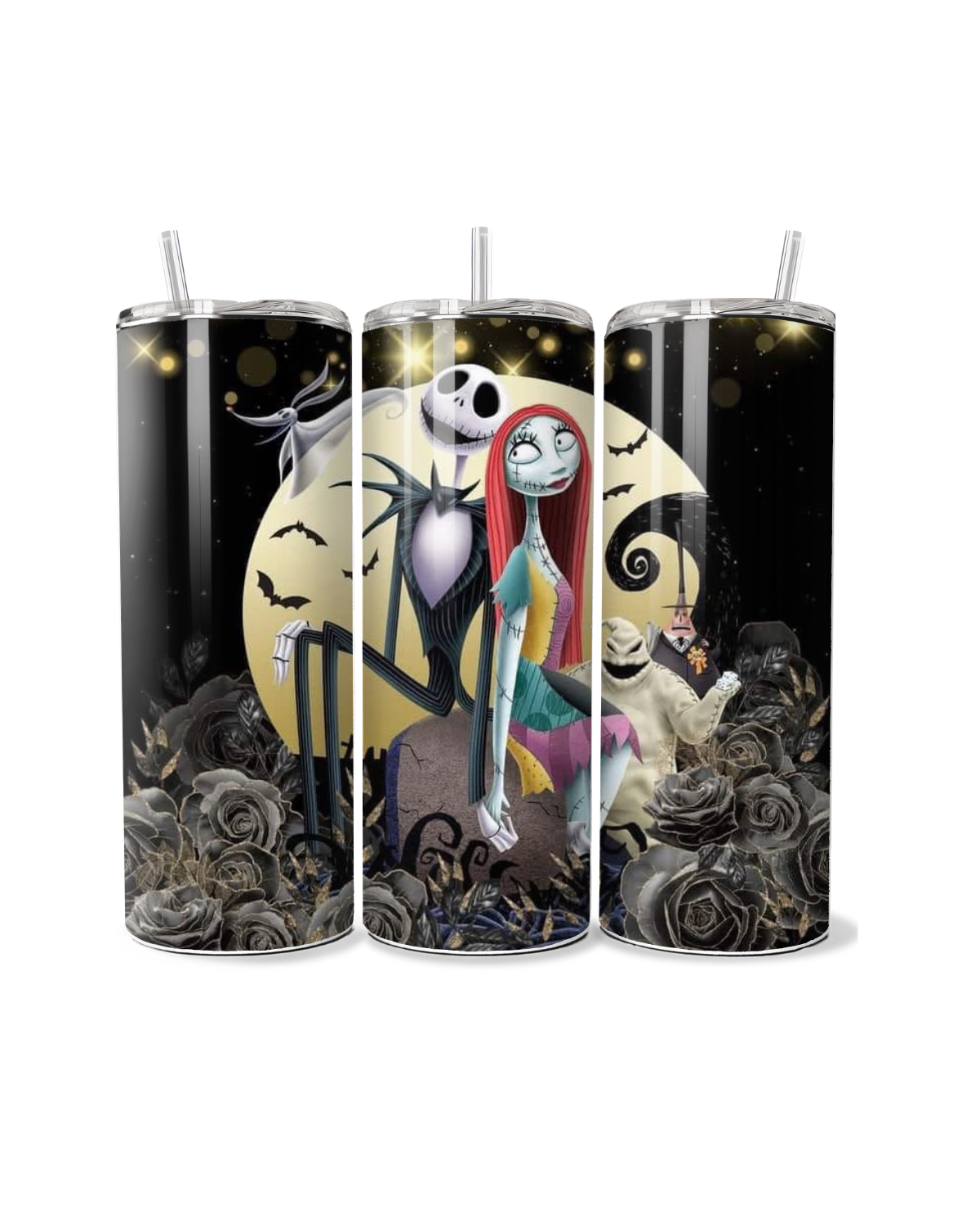 Spooky Skeleton & Doll 20oz Tumbler