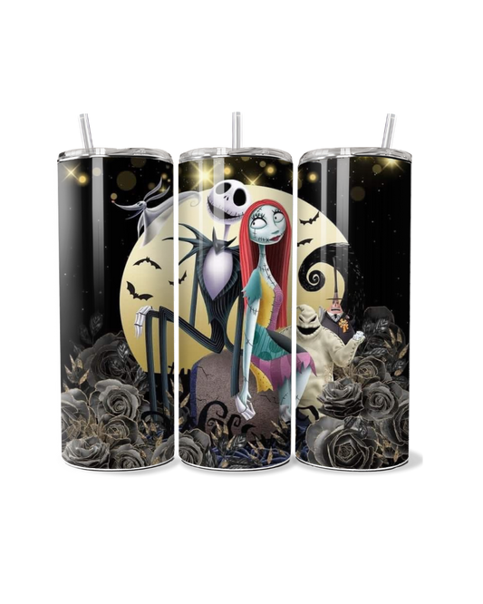 Spooky Skeleton & Doll 20oz Tumbler