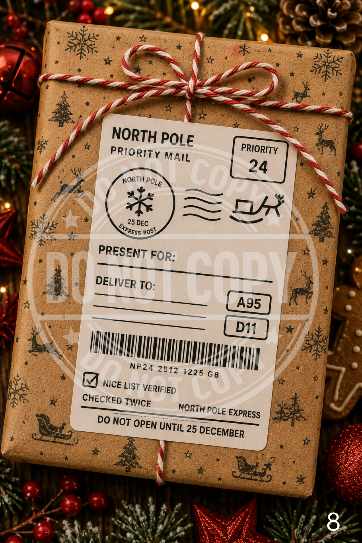 Custom Christmas Labels
