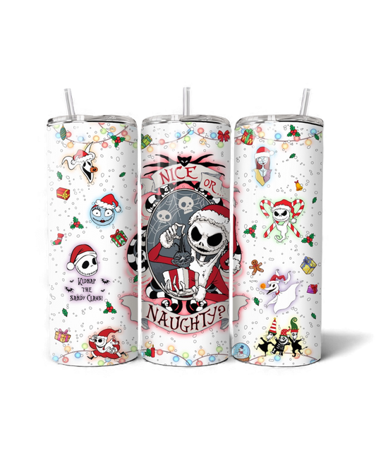 TNBC Nice or Naughty 20oz Tumbler