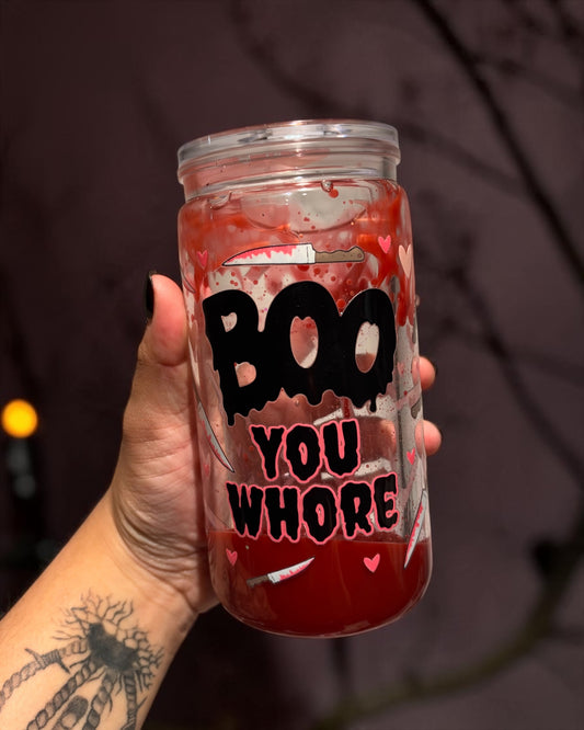 Boo You Whore 16oz Snowglobe