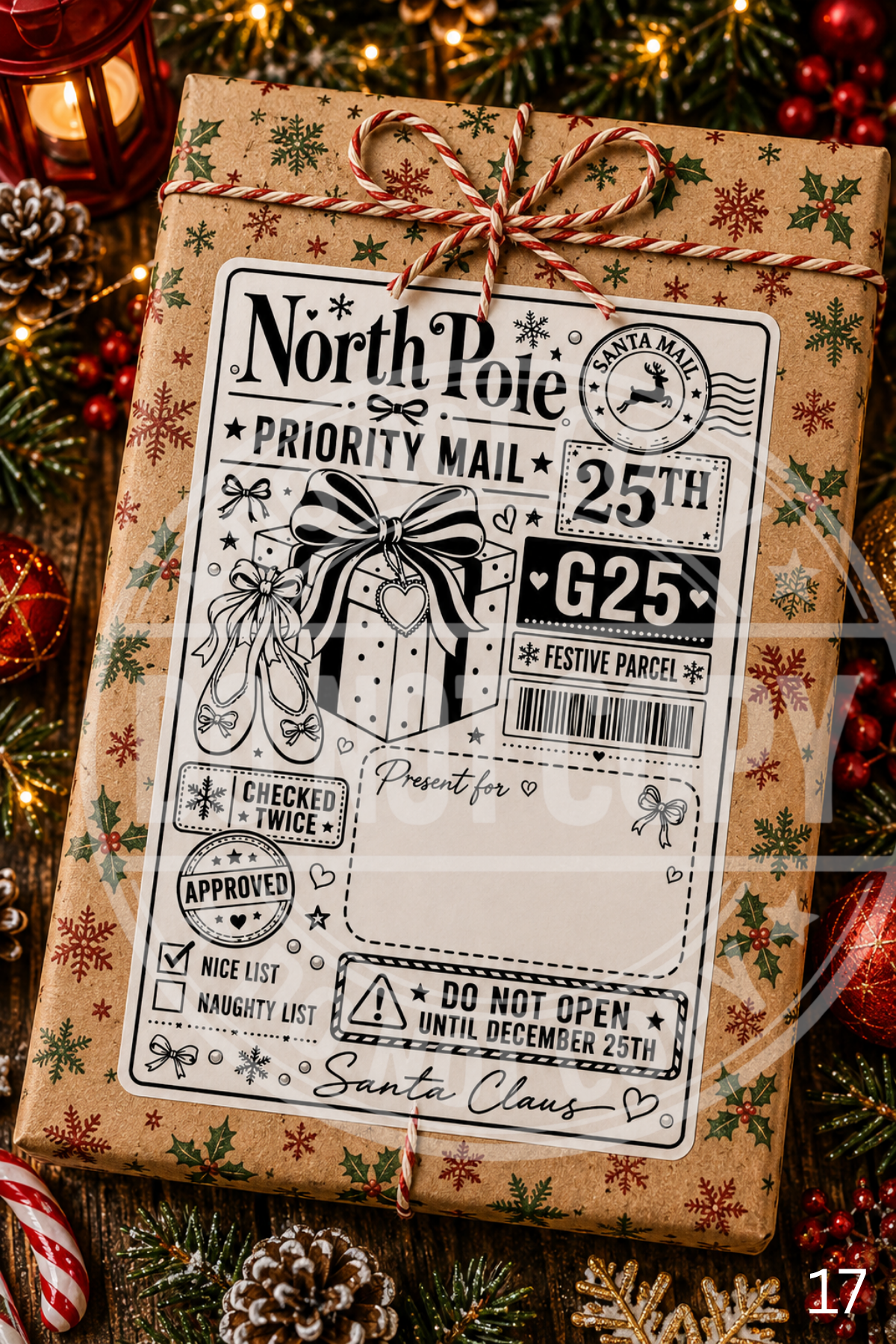 Custom Christmas Labels