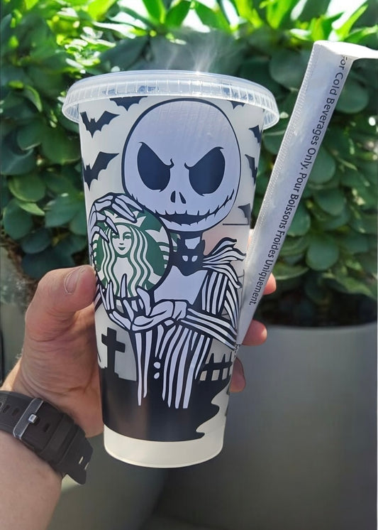 Skeleton Man 24oz Cold Cup