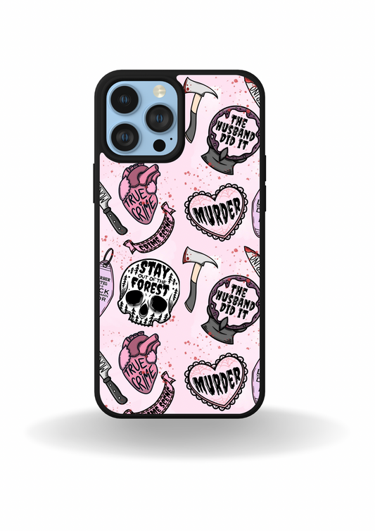 True Crime The Husband Did It Phone Case