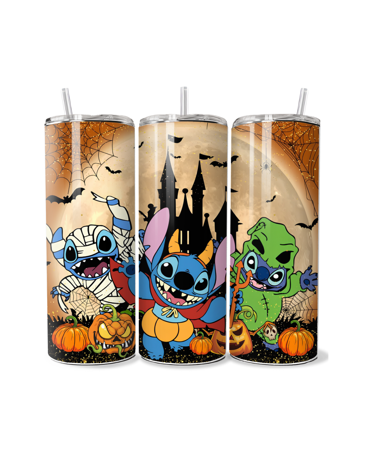 Spooky Blue Alien 20oz Tumbler