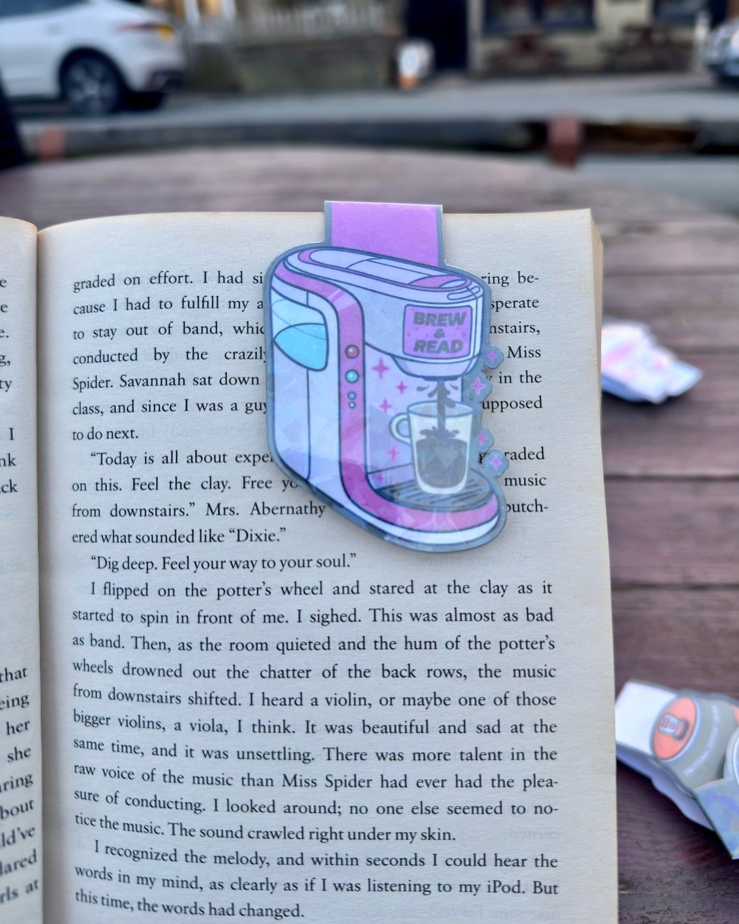 Brew & Read Smut Magnetic Bookmark