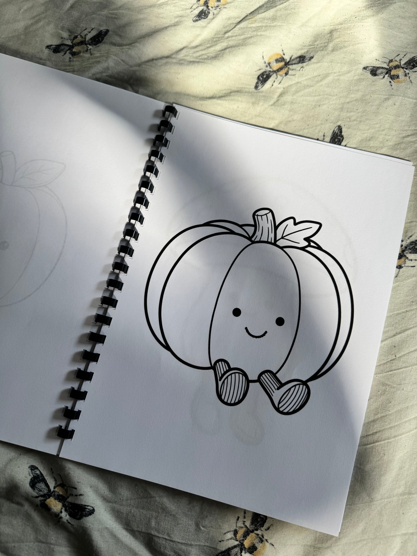 Cosy Autumn Jelly Teddy Colouring Book