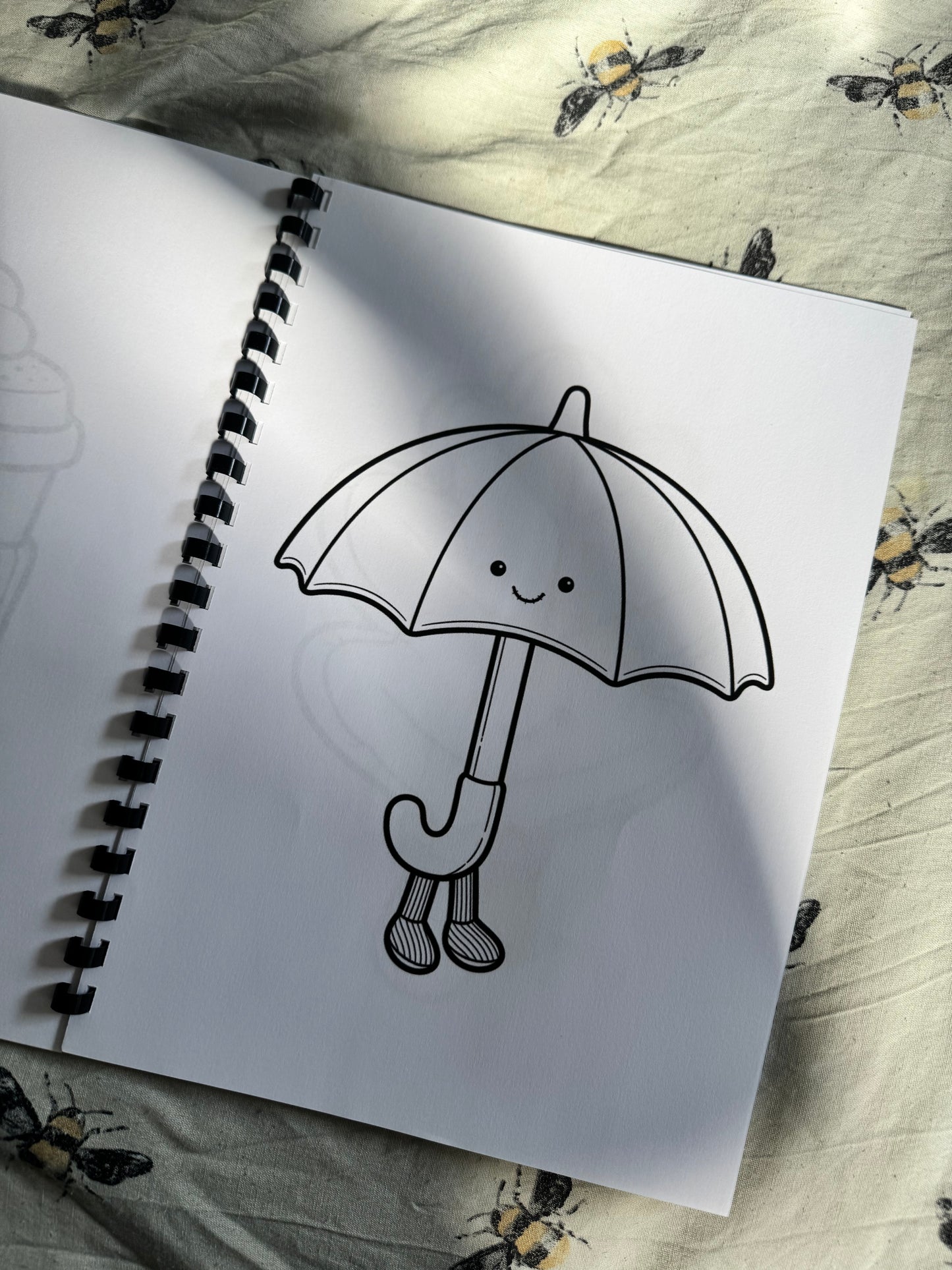 Cosy Autumn Jelly Teddy Colouring Book