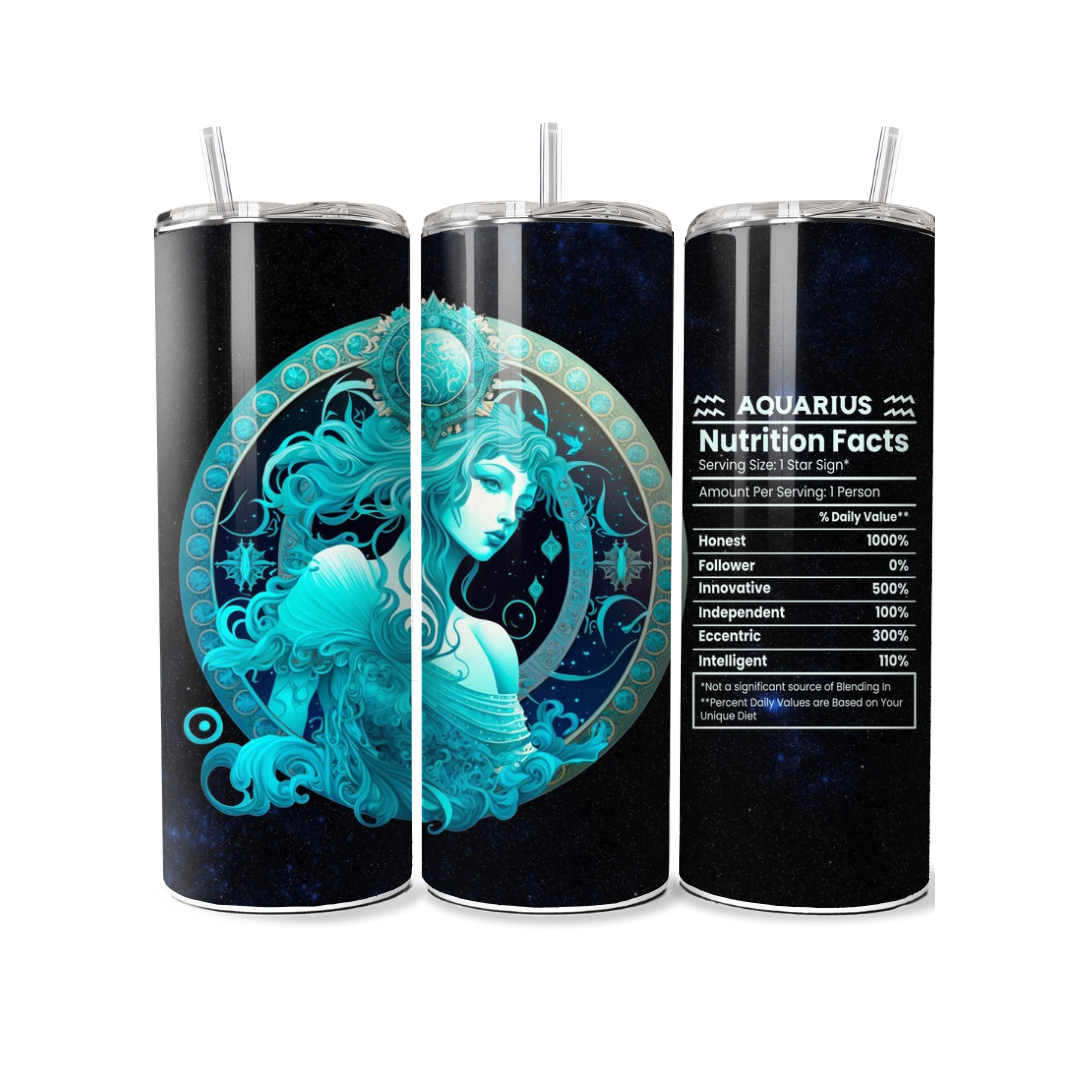 Zodiac Tumblers - Various Star Signs Available - Serpent Creations