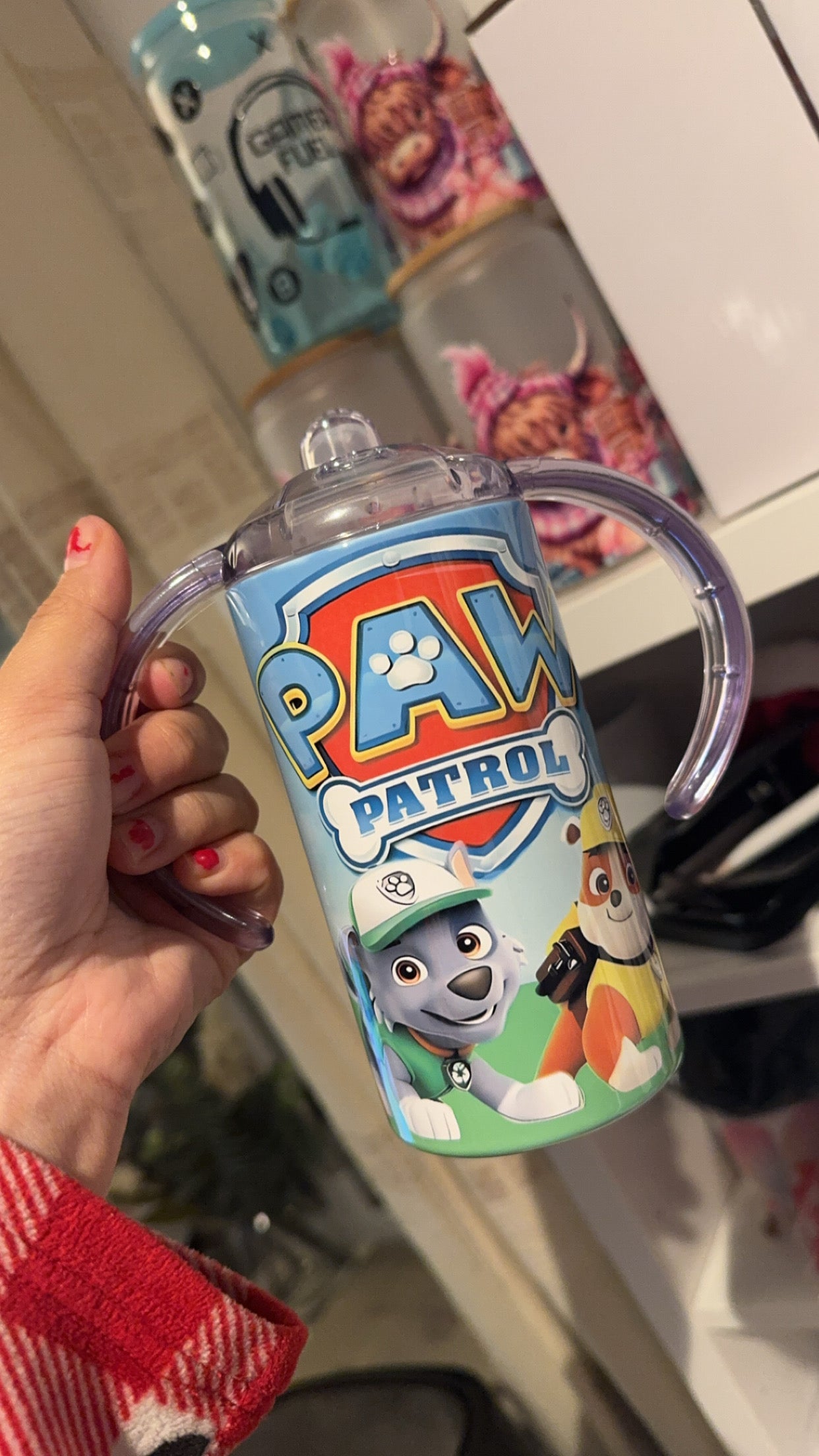 Paw Gang 12oz Sippy Cup - Serpent Creations