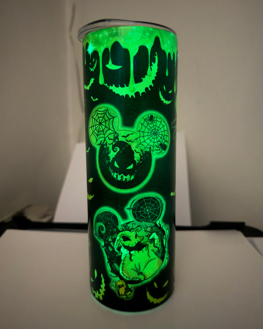 Oogie Boogie Glow In The Dark 20oz Tumbler