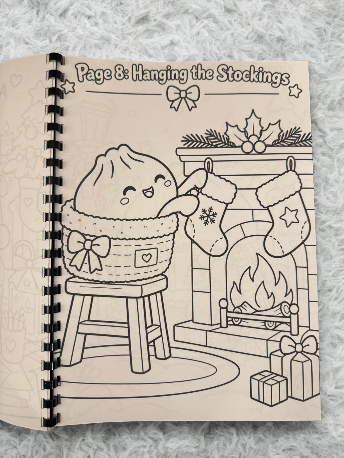 Poppy The Festive Dumpling Colouring Book