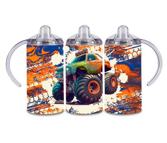 Monster Truck 12oz Sippy Cup - Serpent Creations