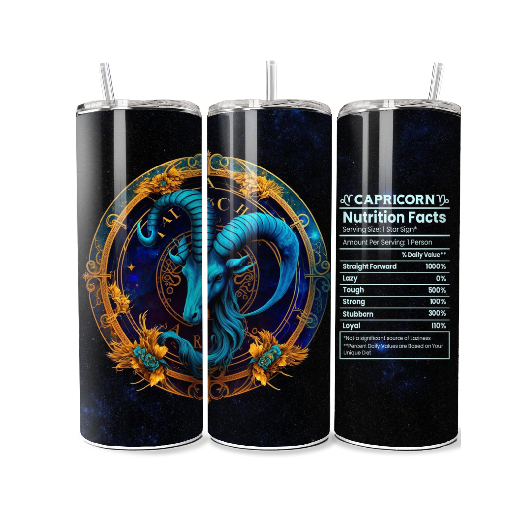 Zodiac Tumblers - Various Star Signs Available - Serpent Creations