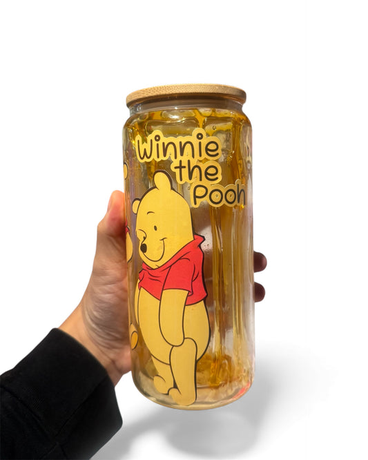 Honey Drip 20oz Snowglobe Libbey Glass