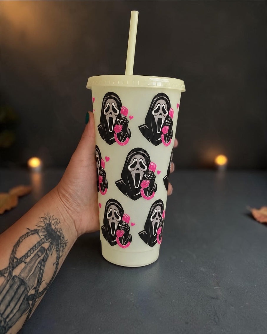 Ghost Man Calling 24oz Cold Cup