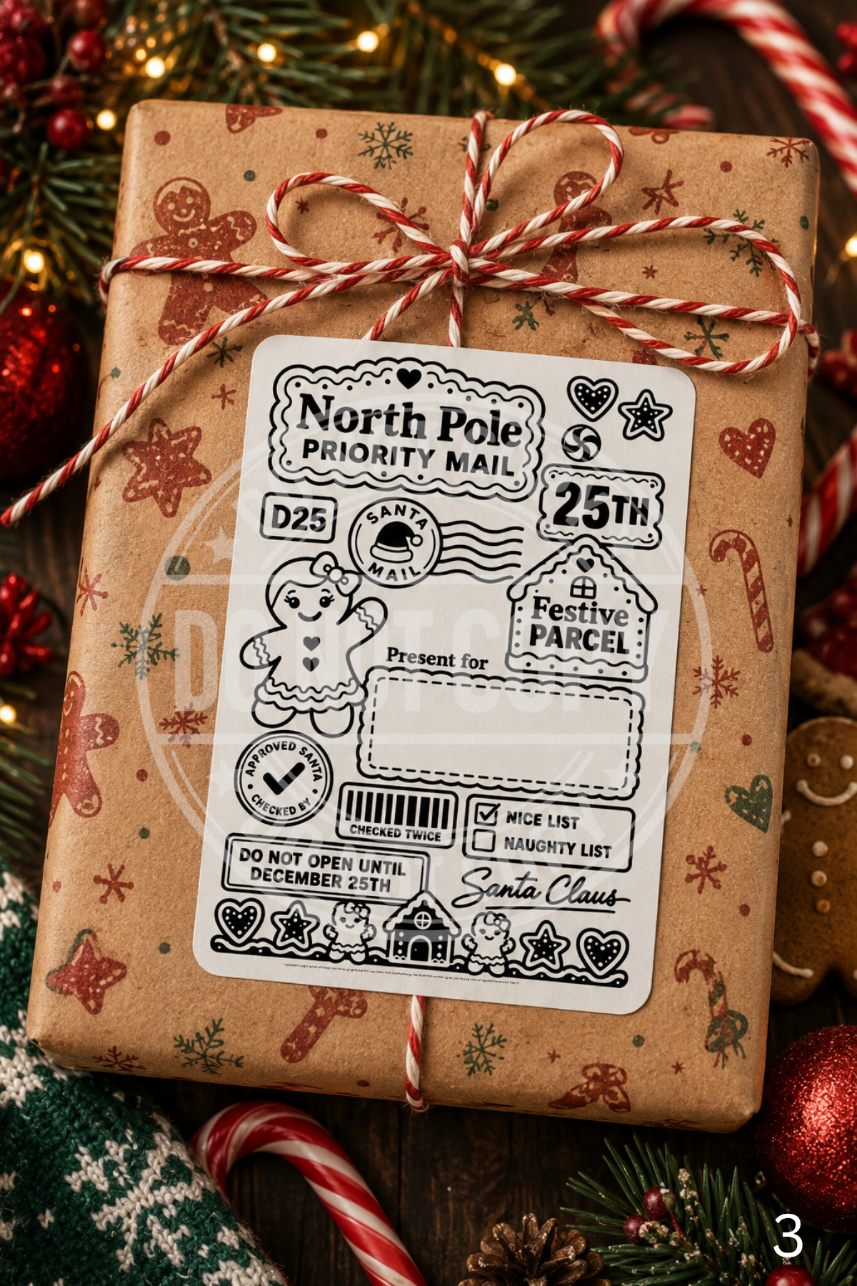 Custom Christmas Labels