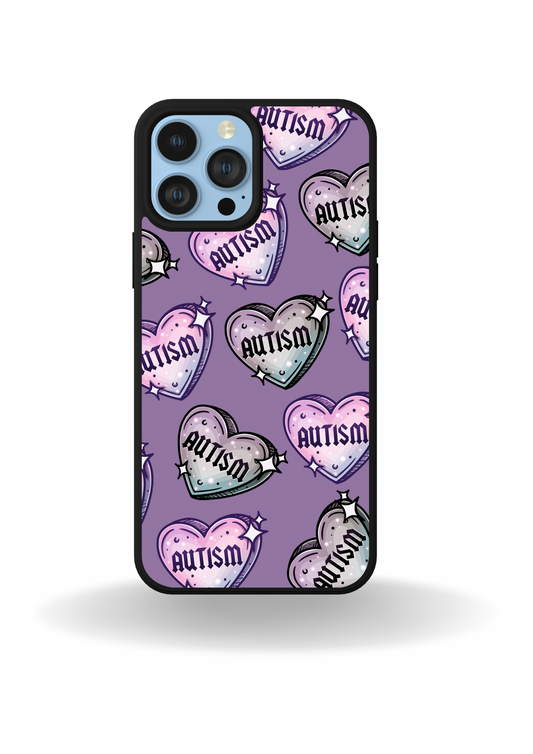 Autism Love Hearts Phone Case