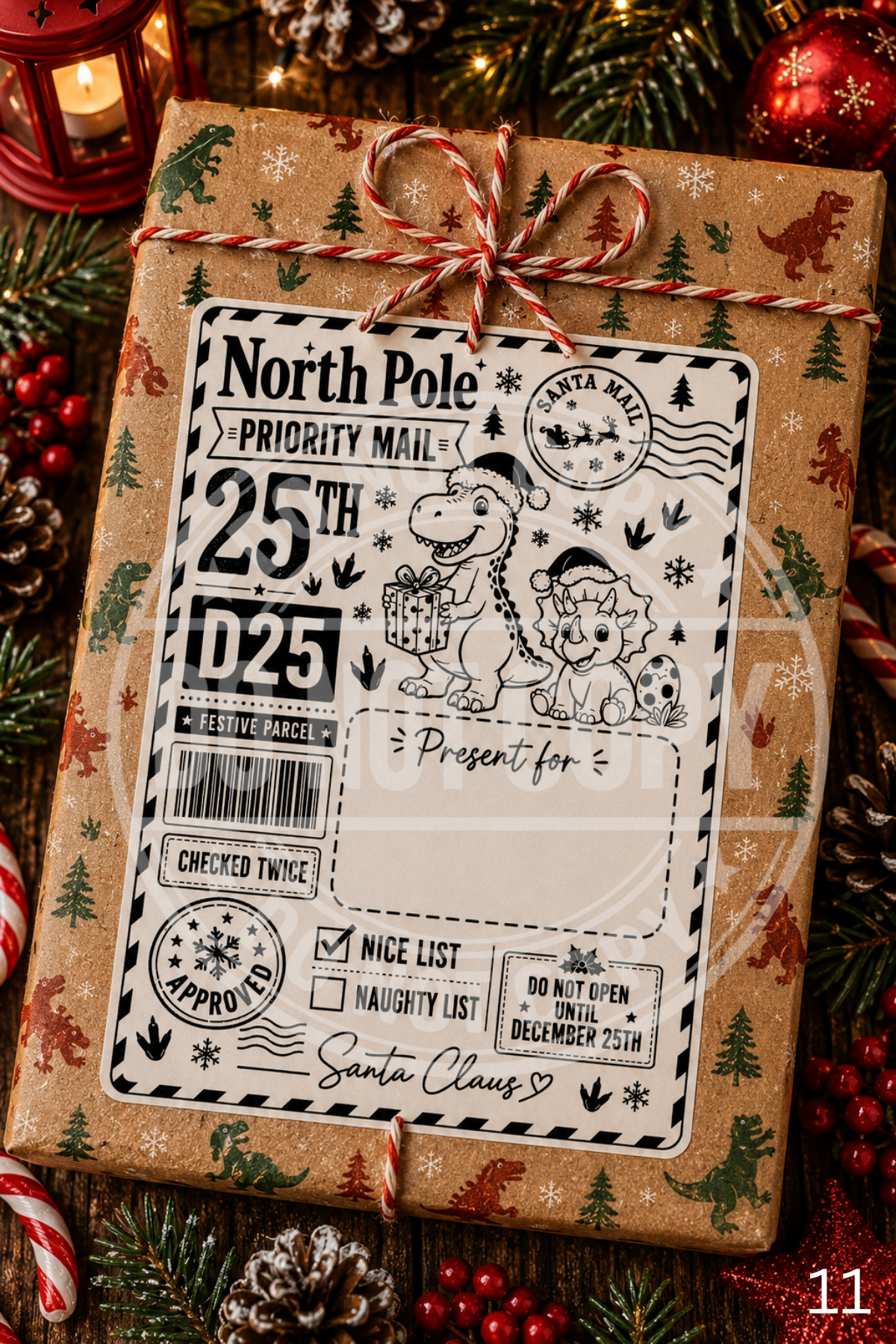 Custom Christmas Labels