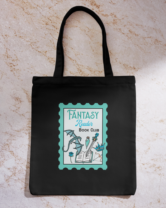 Fantasy Reader Book Club Tote Bag