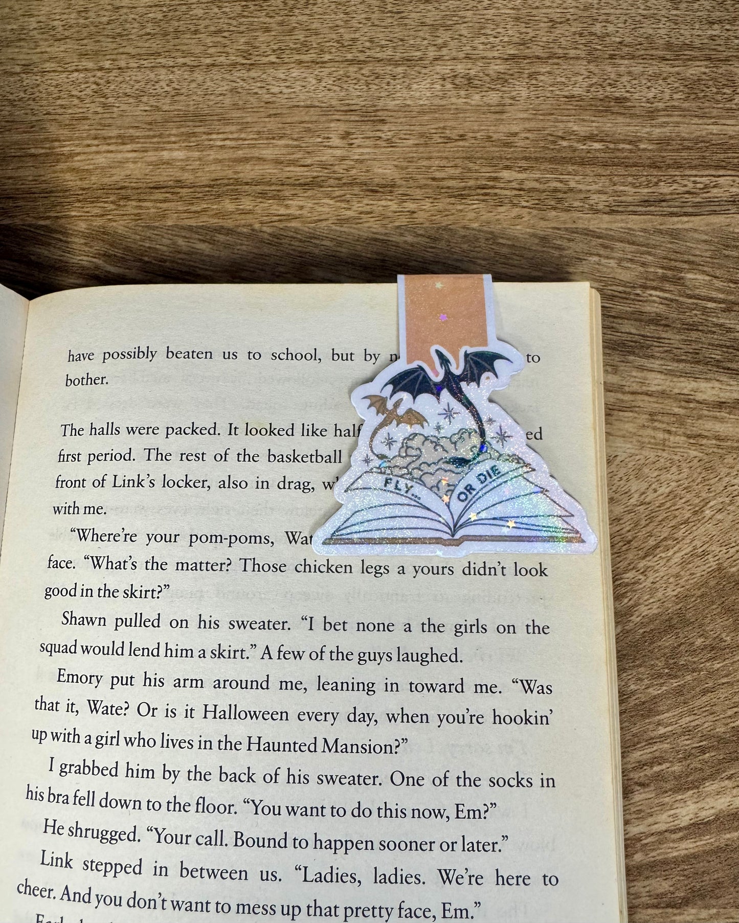 Fly or Die Magnetic Bookmark