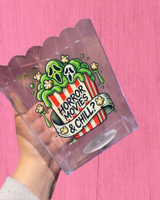 Horror Movies & Chill Popcorn Tub