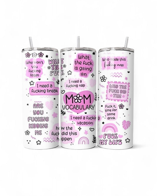 Mom Vocab 20oz Tumbler