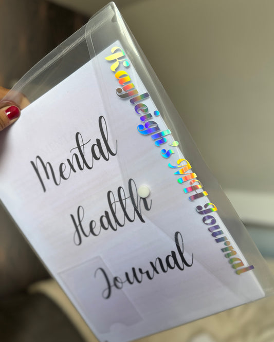 43 Page Mental Health Journal
