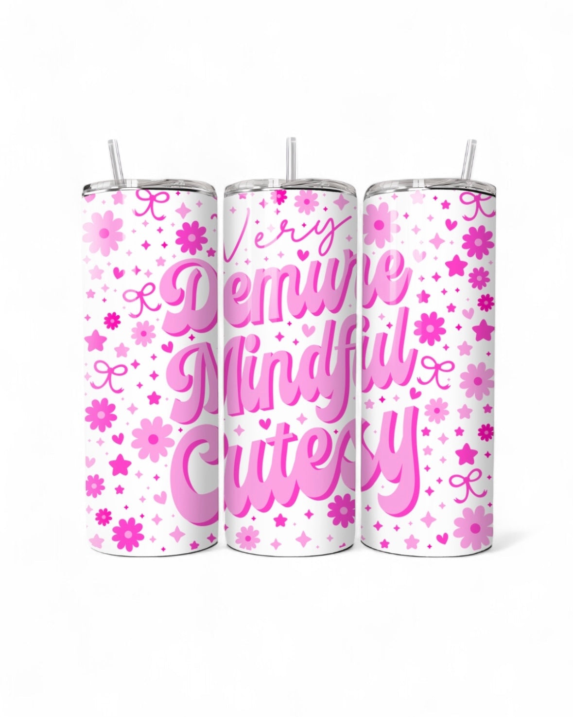 Demure, Mindful, Cutesy 20oz Tumbler