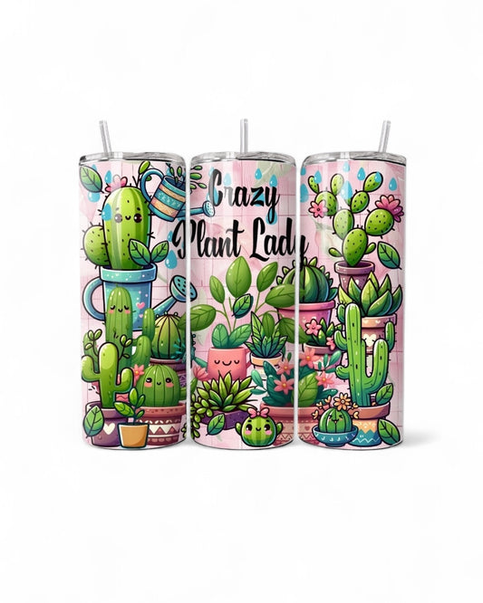 Crazy Plant Lady 20oz Tumbler