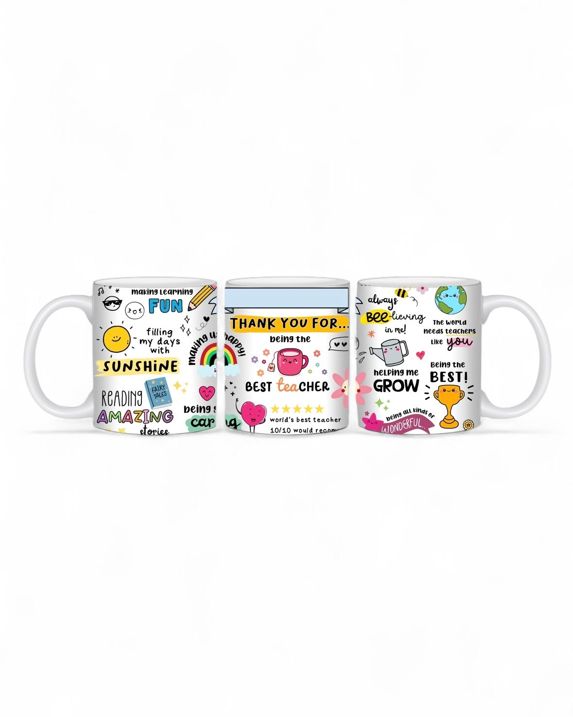 ThankU Teacher (Add a name) 11oz Mug