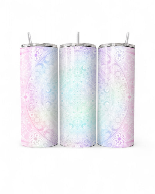 Pastel Mandela 20oz Tumbler