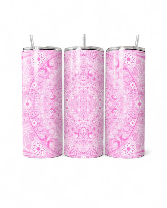 Pink Mandela 20oz Tumbler
