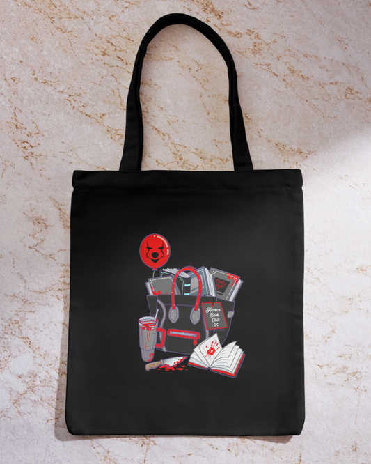 Horror Book Club Tote Bag