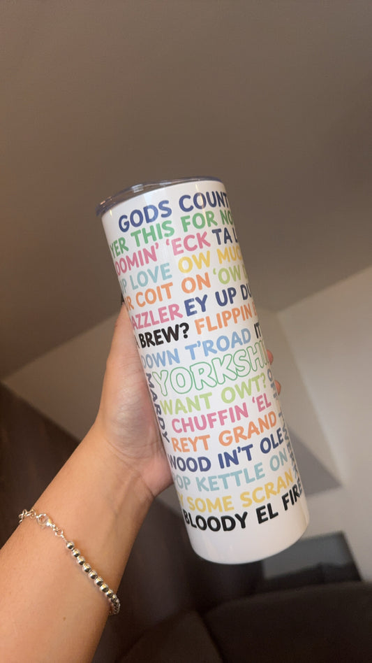 Yorkshire Sayings 20oz Tumbler