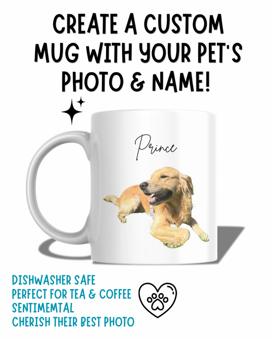 Personalised Pet Portrait 11oz Mug